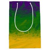 マルディグラスグラデーション ミディアムペーパーバッグ (正面)