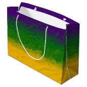 マルディグラスグラデーション ラージペーパーバッグ (裏面アングル)