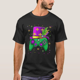 マルディグラスゲーマー幼児キッズゲームボーイズギフトコス Tシャツ