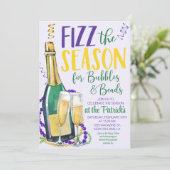 マルディグラスシャンパーニュ招待状 招待状 (スタンド正面)