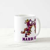 マルディグラスジェスターズ コーヒーマグカップ (正面右)
