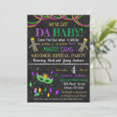 マルディグラスジェンダーリビールパーティの招待状 招待状 (スタンド正面)