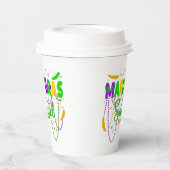 マルディグラススクワッドノーラニューオーリンズパレード 紙コップ (左)