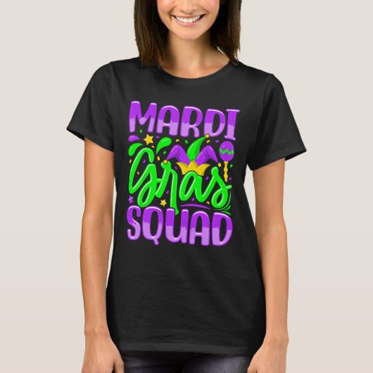 マルディグラススクワッド1 Tシャツ (正面)
