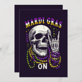 マルディグラススケルトンロックオン シーズンカード (正面/裏面)