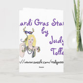 マルディグラススターカード カード (裏面)