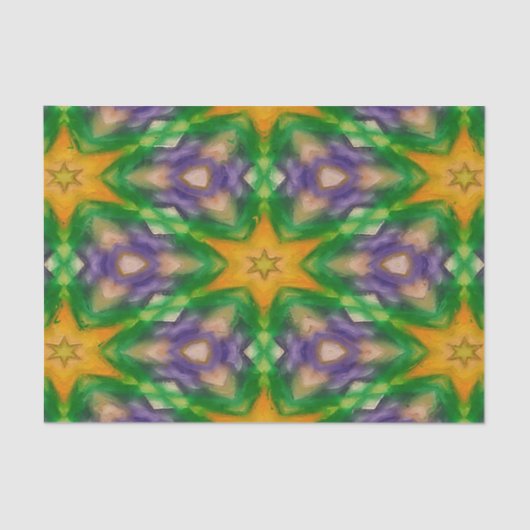 マルディグラススターズティッシュペーパー 薄葉紙 (正面)