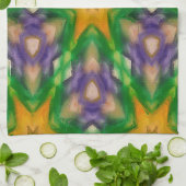 マルディグラススターズ キッチンタオル (折り畳み)