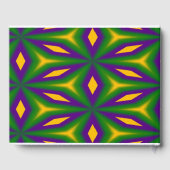 マルディグラススター ゲストブック (裏面)