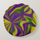 マルディグラススワール ラウンドクッション (裏面)