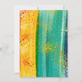 マルディグラスソーリー | 30th誕生日 招待状 (裏面)