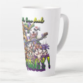 マルディグラスダウグ カフェラテマグ (右アングル)