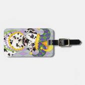 マルディグラスダルマチア ラゲッジタグ (正面横)