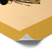 マルディグラスチャットノワール ポスター (角)