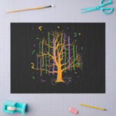 マルディグラスツリービーズニューオーリンズ2022水彩 薄葉紙 (クラフト)