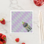 マルディグラストイプードル スタンダードカクテルナプキン (インサイチュ)