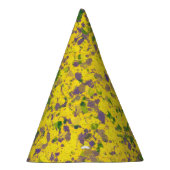 マルディグラストライプスのカラーシャワーカーテン パーティーハット (右)