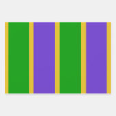 マルディグラストライプス紙シート ラッピングペーパーシート (正面)