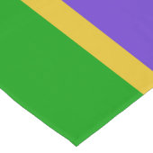 マルディグラストライプス ショートテーブルランナー (コーナー)