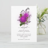 マルディグラストロピカルピーコックバースデーパーティーInvitati 招待状 (スタンド正面)