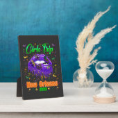 マルディグラスニューオーリンズガールズトリップ フォトプラーク (側面)