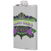 マルディグラスニューオーリンズパープルアクリルタンブラー フラスク (左)