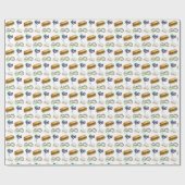 マルディグラスニューオーリンズビーズマスクノーラルイジアナ ラッピングペーパー (フラット)