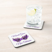 マルディグラスニューオーリンズマスク コースター (右側)