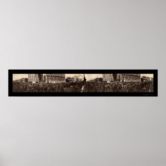 マルディグラスニューオーリンズ写真1910 ポスター (正面)