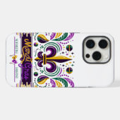 マルディグラスニューオーリンズ iPhoneケース (裏面横)