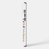 マルディグラスニューオーリンズ iPhoneケース (左側面)