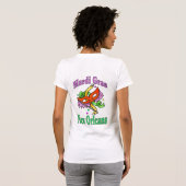 マルディグラスニューオーリンズ Tシャツ (裏面フル)