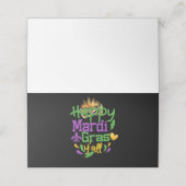 マルディグラスハッピーマルディグラスイーオールスロー プレイスカード (外部開封)