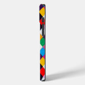 マルディグラスハーレキンパタカラフルンロンビ Case-Mate iPhoneケース (裏面 / 左)