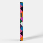 マルディグラスハーレキンパタカラフルンロンビ Case-Mate iPhoneケース (裏面 / 右)