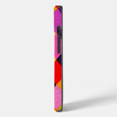 マルディグラスハーレキンパタカラフルンロンビ Case-Mate iPhoneケース (裏面 / 左)