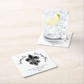 マルディグラスバチェロレッテ スクエアペーパーコースター (インサイチュ)