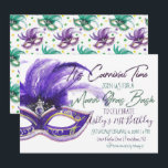 マルディグラスバッシュ | 21歳の誕生日 招待状<br><div class="desc">21は一つのマイルストーンである。yesを言う前に慎重な検討が必要な特定の側面がある。例え考えばもし、これは大人のパーティーである。完璧なマルディグラスマスカレードの誕生日パーティーを作るのは何か？食べ物、おもしろい、友人と正しい招待。テーマが示唆するように、マルディグラに関連する全てのものが存在する。デザインの右側カスタムにある[このデザインテンプレートを編集する]ボックスまたは青い[文字を編集すクリックる]ボタンを使用しての配置を行うと、フォントと色を変更しカスタマイズて、このデザインに追加の情報や画像を追加します。調整もし品(サンキューカード等)が必要な場合は連絡ご注文をカスタムお願い。****注文カスタムの場合は、カートにこの商品を置かないこと。その代わりクリックに、「売り手」のボ連絡タンで私にあなたの要求をメールする。商品が利用可能になると、商品へのリンクがメールでお客様に送信される。そのリンクを使用して注文を行うことができる。48時間まで許可して。</div>