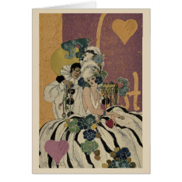 マルディグラスバレンタインカップル