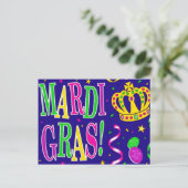 マルディグラスバレンタイン シーズンポストカード (スタンド正面)