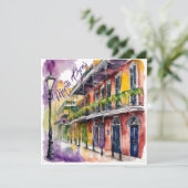 マルディグラスバーボン通り 招待状 (スタンド正面)