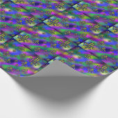 マルディグラスパターン ラッピングペーパー (角)