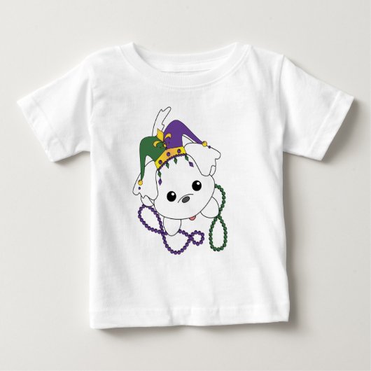 マルディグラスパピー ベビーTシャツ (正面)