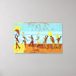 マルディグラスパレードオンキャンバスプリント キャンバスプリント