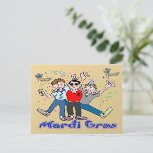 マルディグラスパーティーズ ポストカード (スタンド正面)