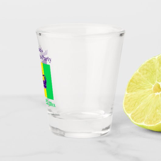 マルディグラスパーティーニューオーリンズノーラ ショットグラス (右)