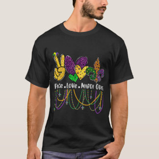 マルディグラスパーティービーズ Tシャツ