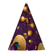 マルディグラスパーティー2024 パーティーハット (裏面)