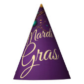 マルディグラスパーティー2024 パーティーハット (正面)