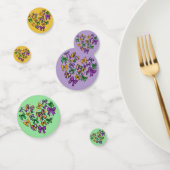 マルディグラスパープルグリーンイエロー コンフェッティ (グループ)